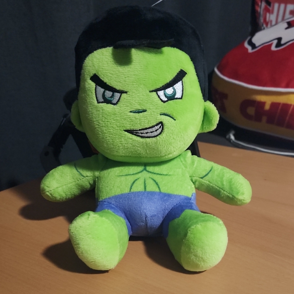 Marvel Green and Blue Superhero Plush